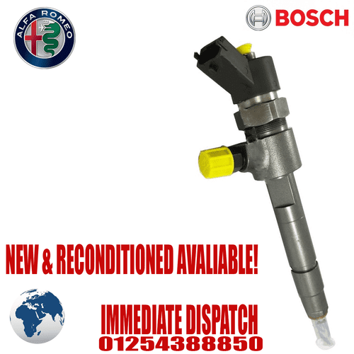 Alfa Romeo 145 1.9 JTD Reconditioned Bosch Diesel Injector - 0445110002